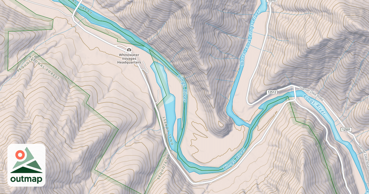 Map of BLACK ROCK