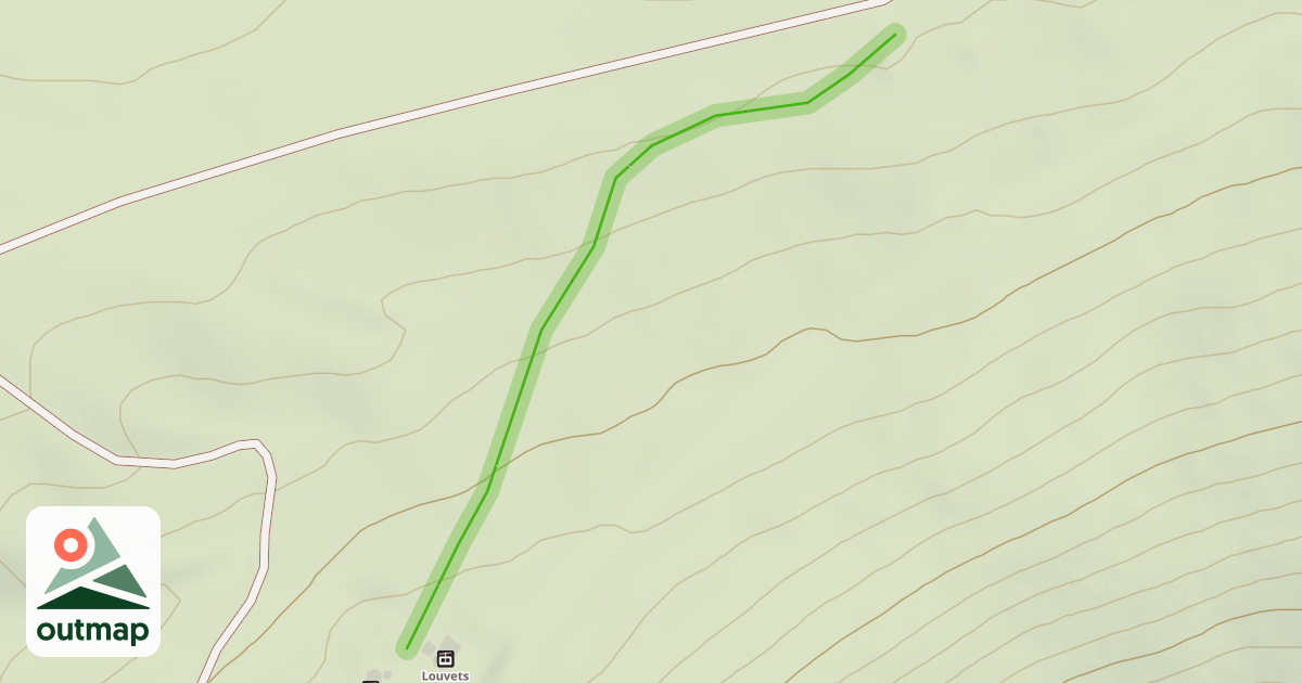 Map of Chemin des Demoiselles