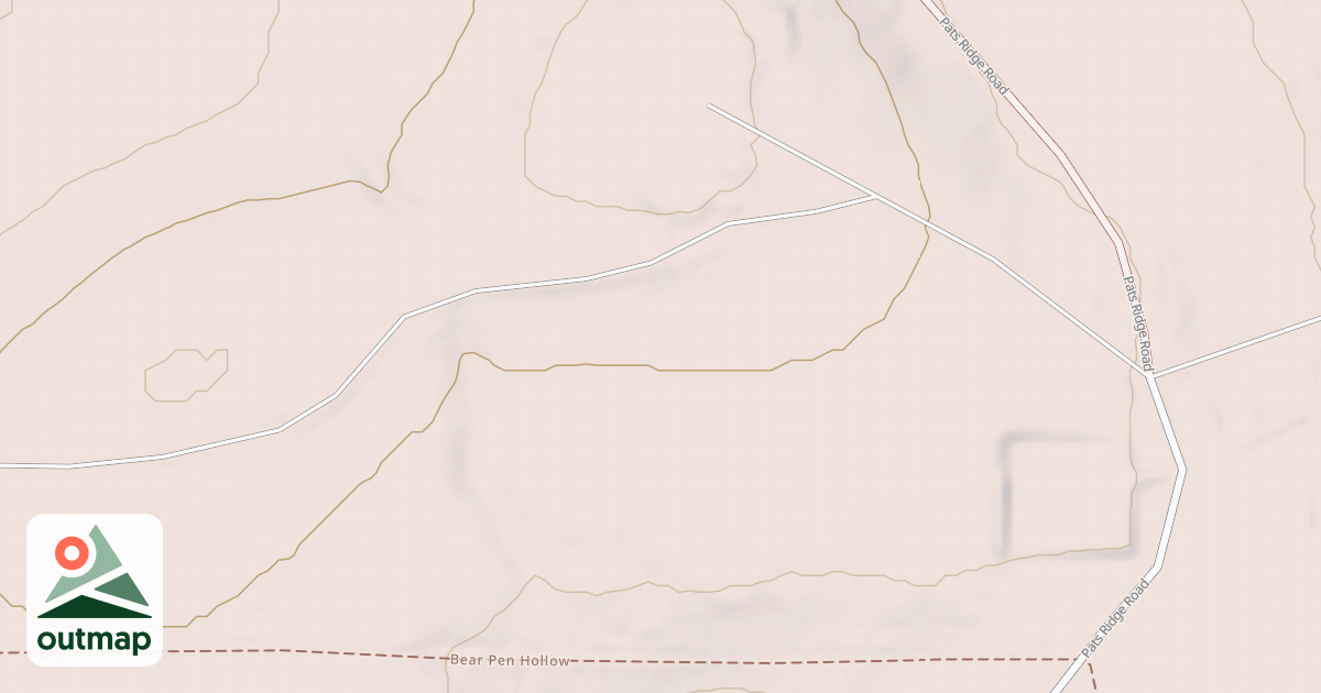 Map of Hyner Mountain Snowmobile Trails