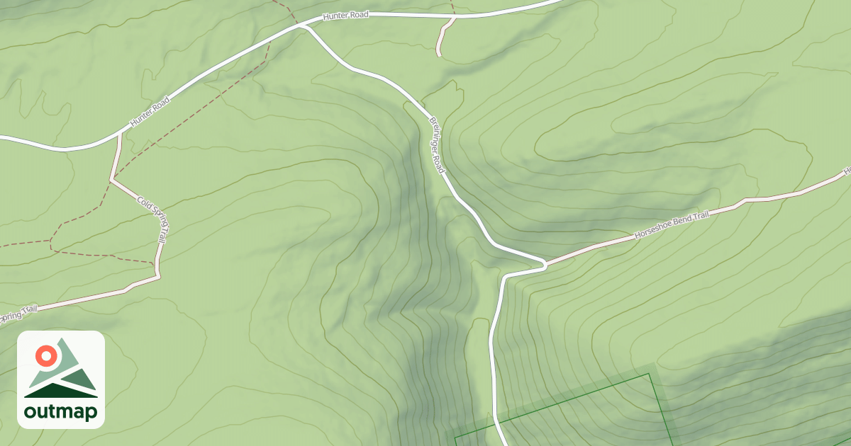 Map of Bald Eagle State Forest Snowmobile Trails