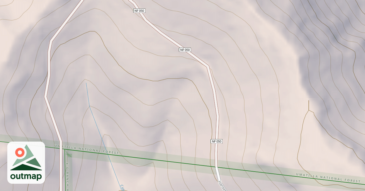 Map of SAWTOOTH RIDGE