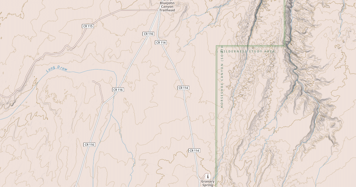 Map preview of BLM National GTLF Public Motorized Roads 29986ee3-acc9-416d-9739-4883e015cd1c