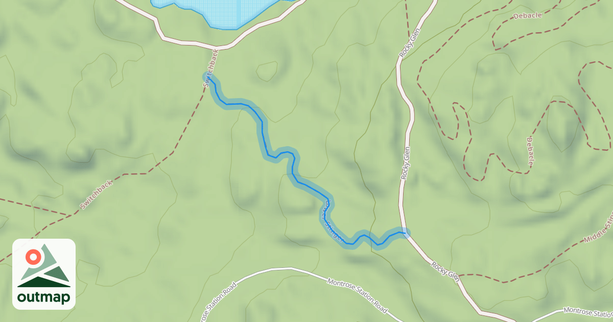 Map of Lower Stinger