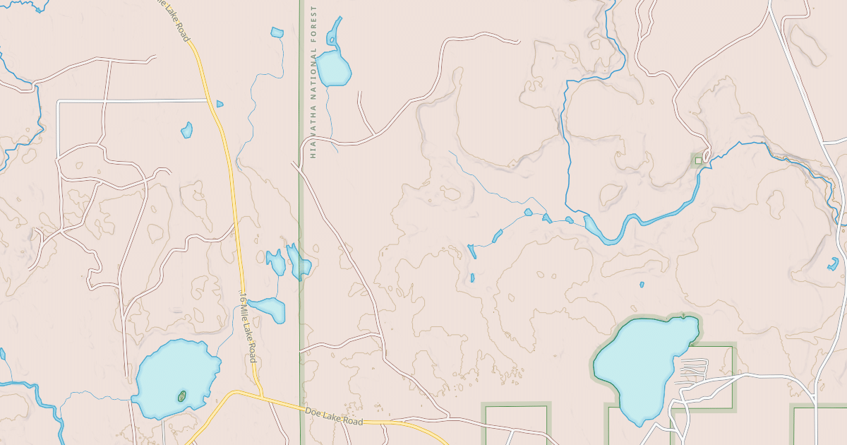Map preview of SHALLOW LAKE