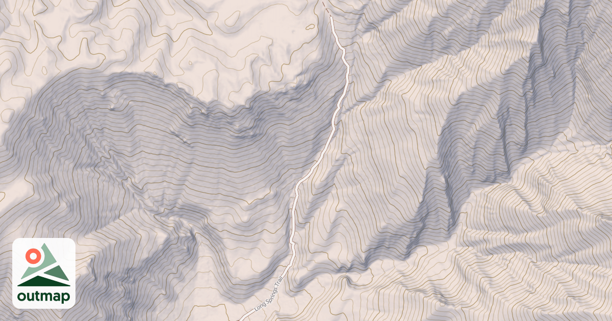 Map of Long Springs