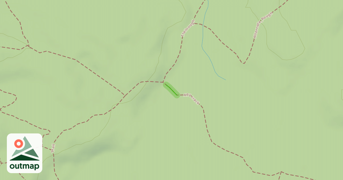 Map of ATV track