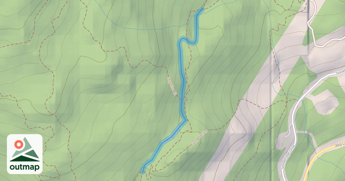 Map of Lower Sproatt