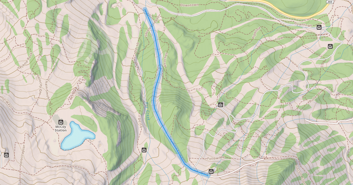 Map preview of Wall Street