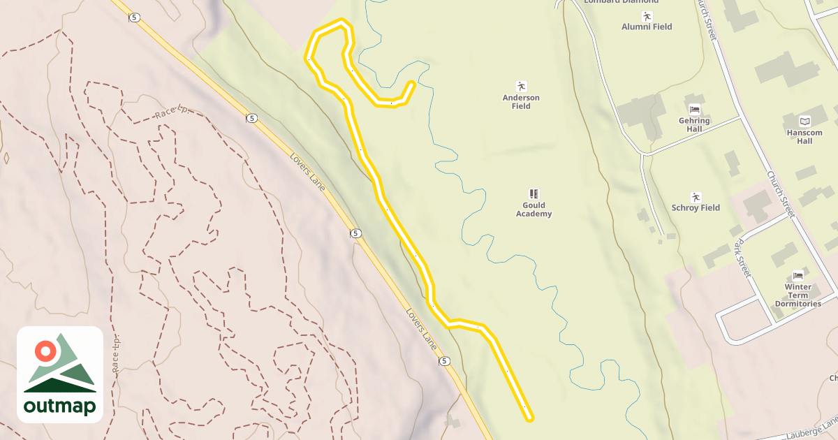 Map of Ordway Loop