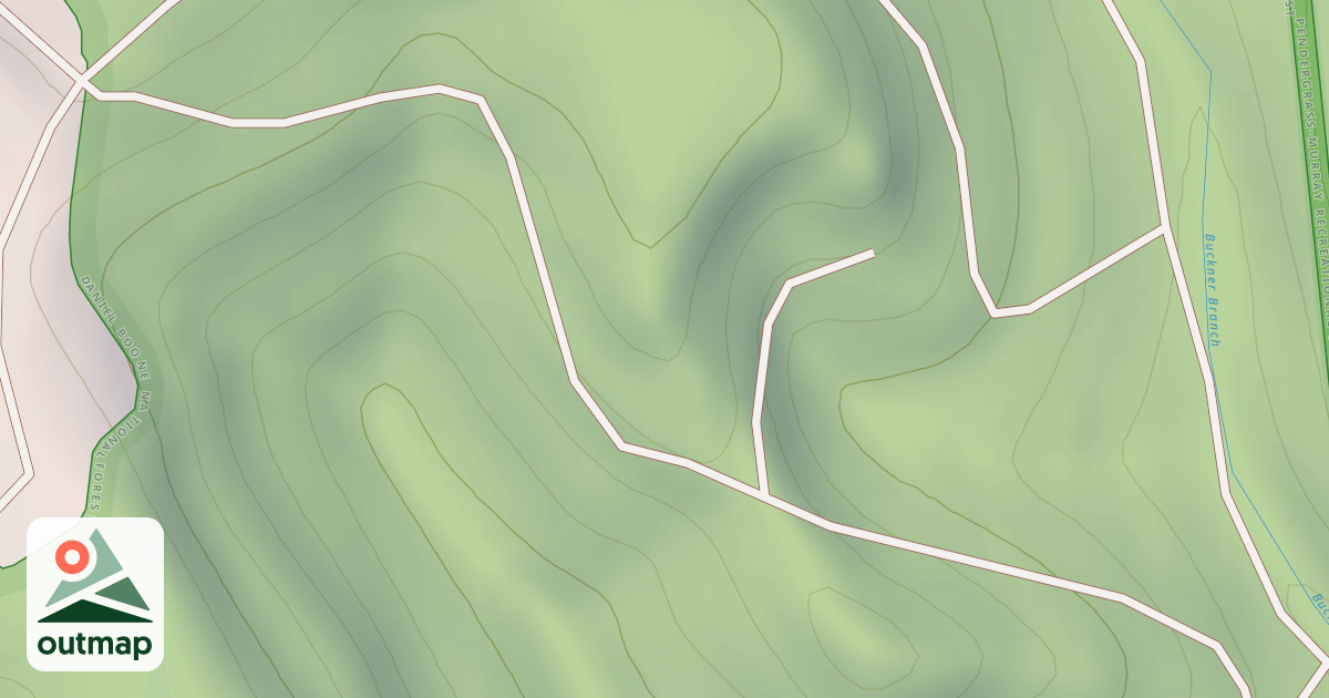 Map of BUCKNER