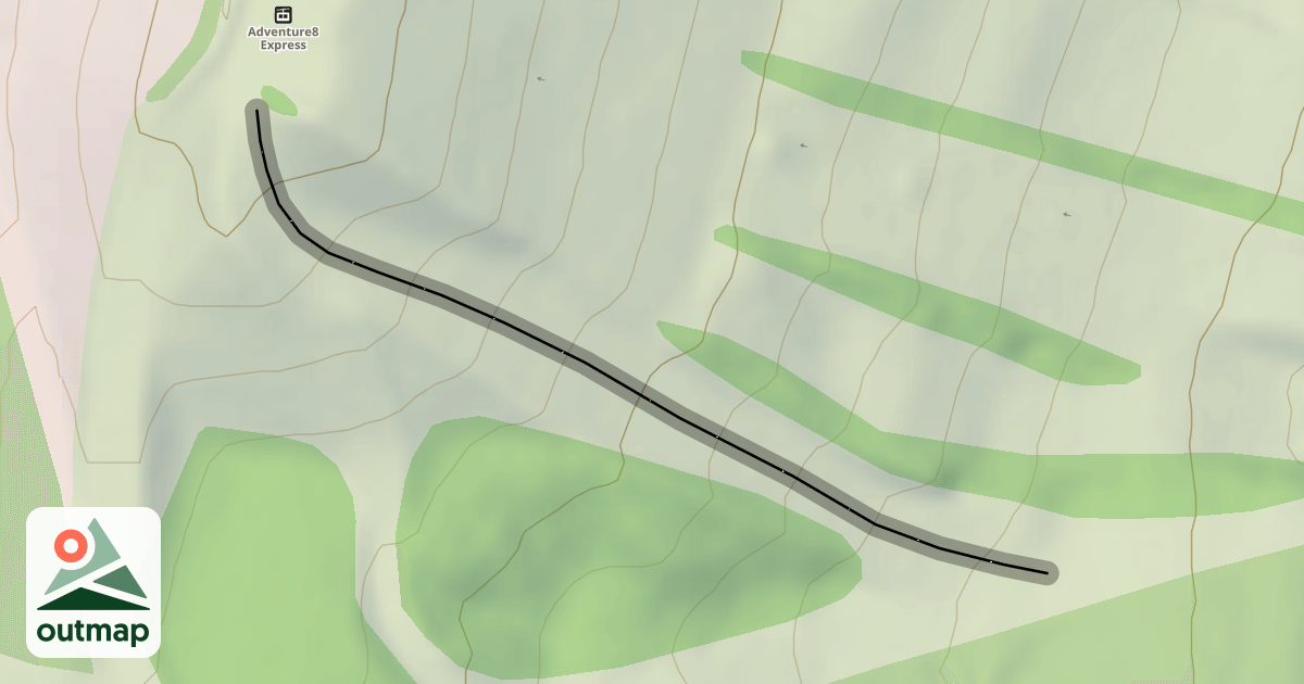 Map of Adventure Run