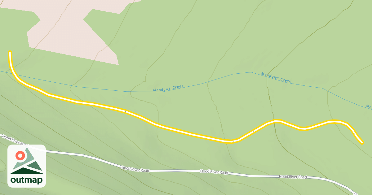 Map of Meadow Trail