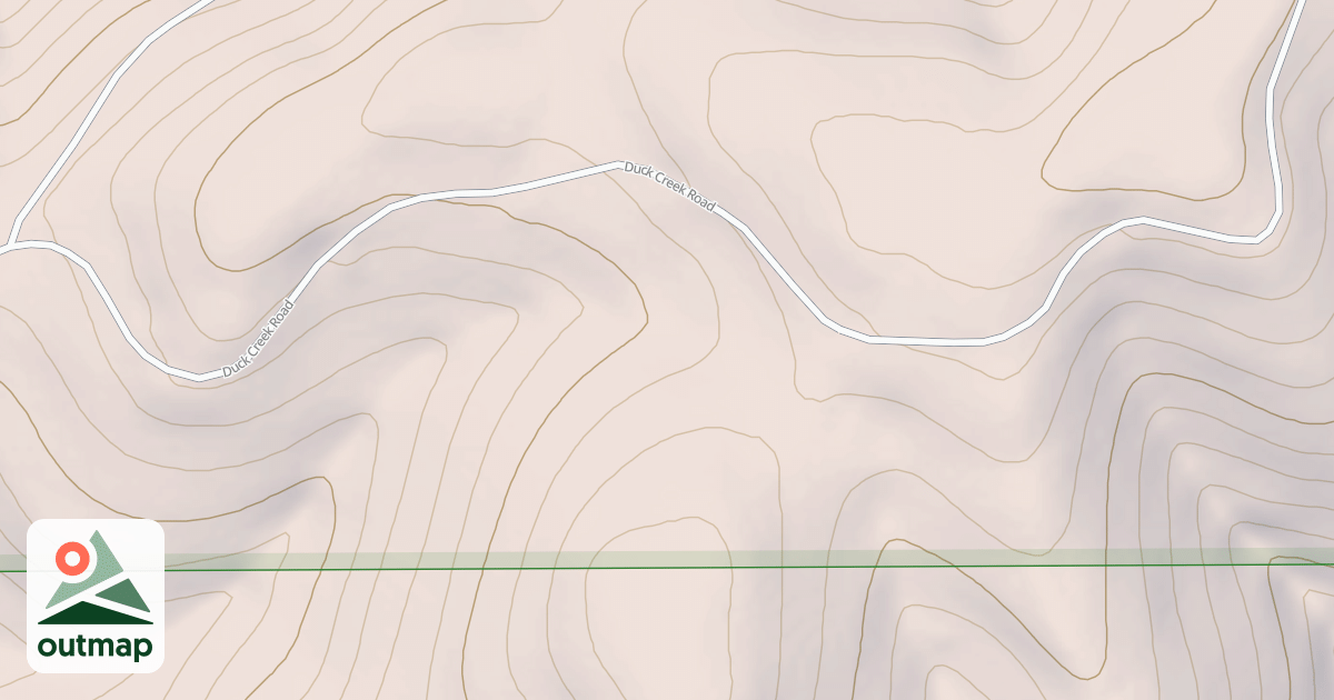 Map of DUCK-BIRCH CRK 078
