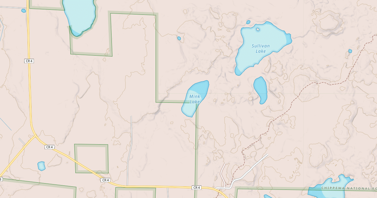 Map preview of FR 2792 SPUR F