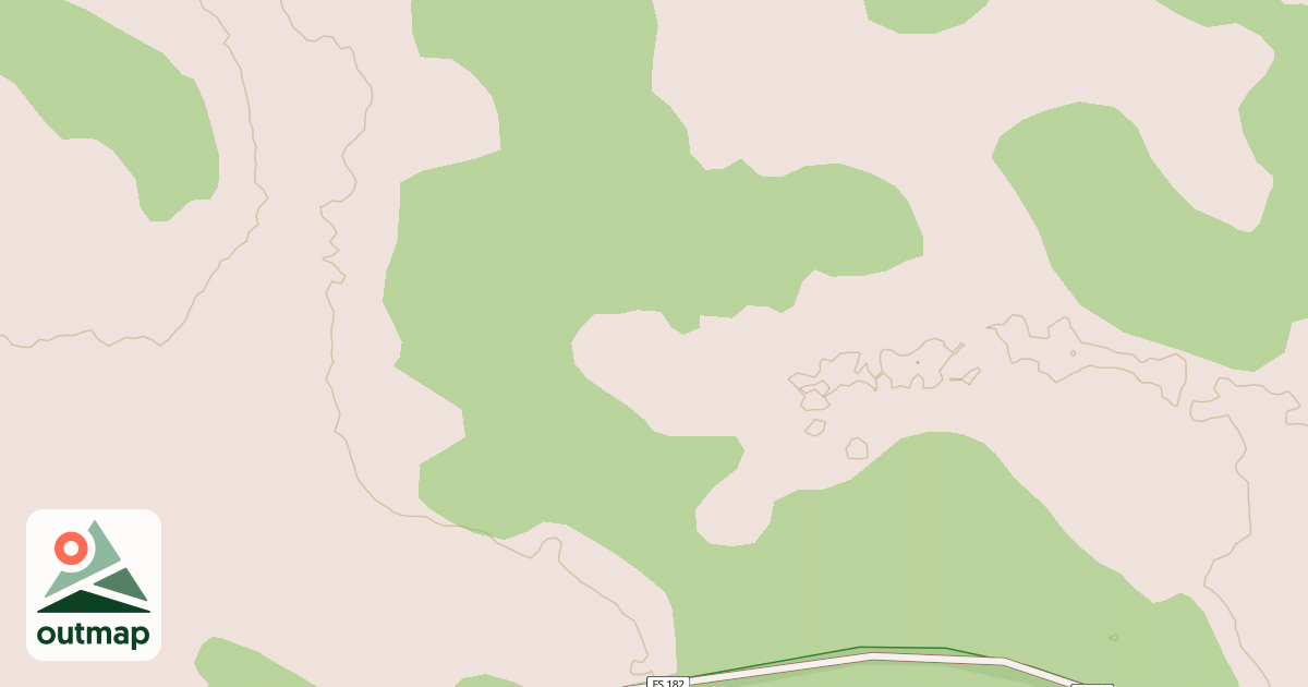 Map of USFS Motor Vehicle Use Map Roads {7601D343-6AC6-442F-AF0B-0AA897644DA1}