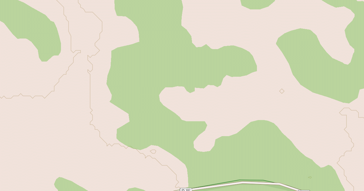 Map preview of USFS Motor Vehicle Use Map Roads {7601D343-6AC6-442F-AF0B-0AA897644DA1}
