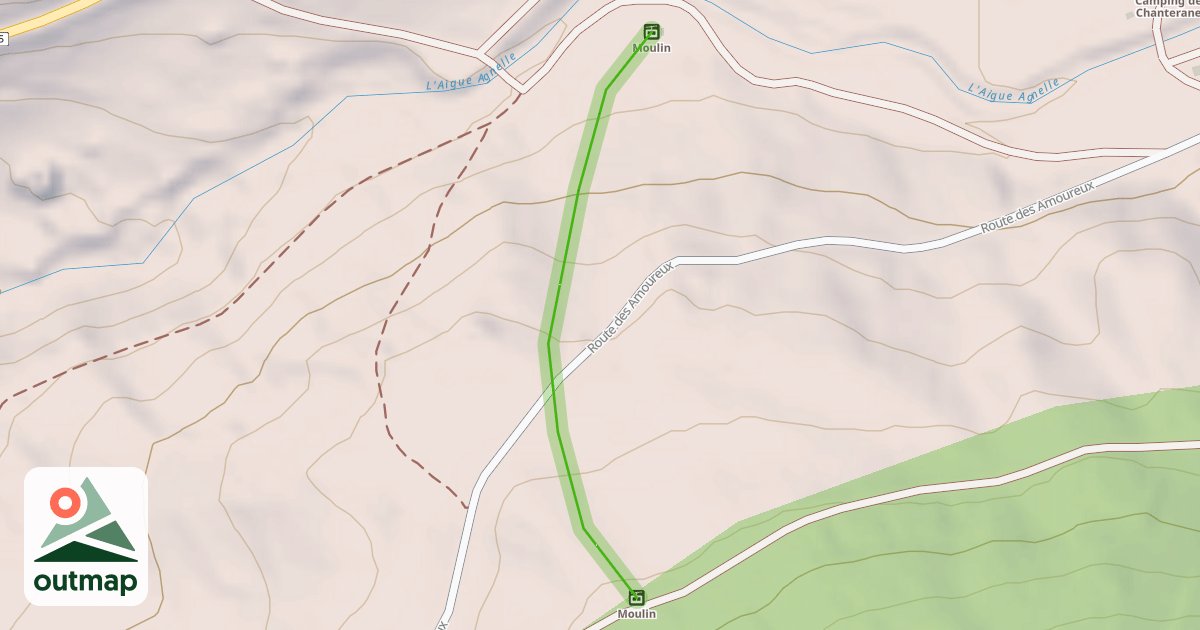 Map of Les Ribettes