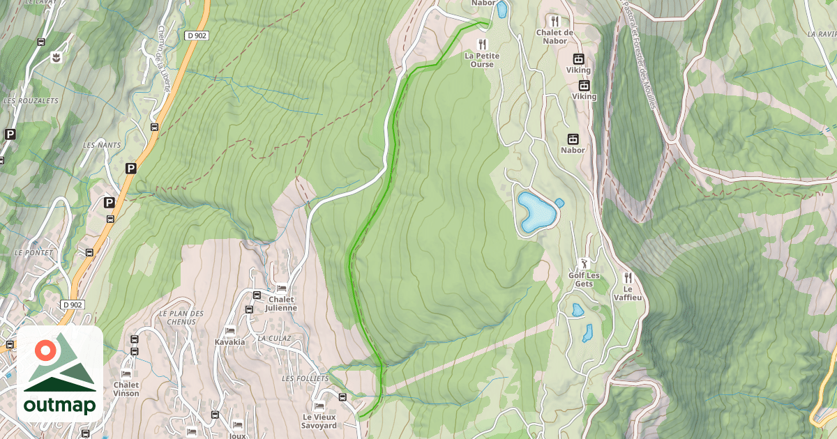 Map of Chardon Bleu