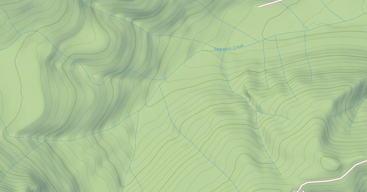 Map preview of COMPASS CREEK