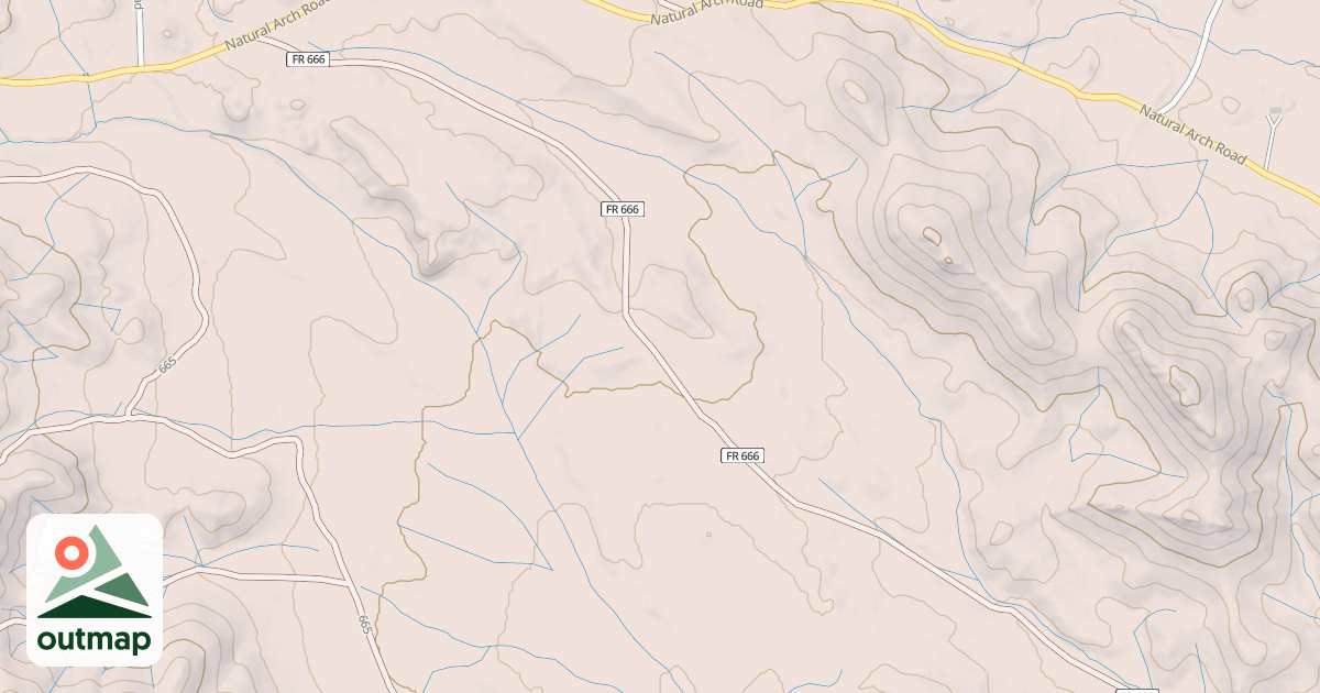 Map of BARREL SPRINGS