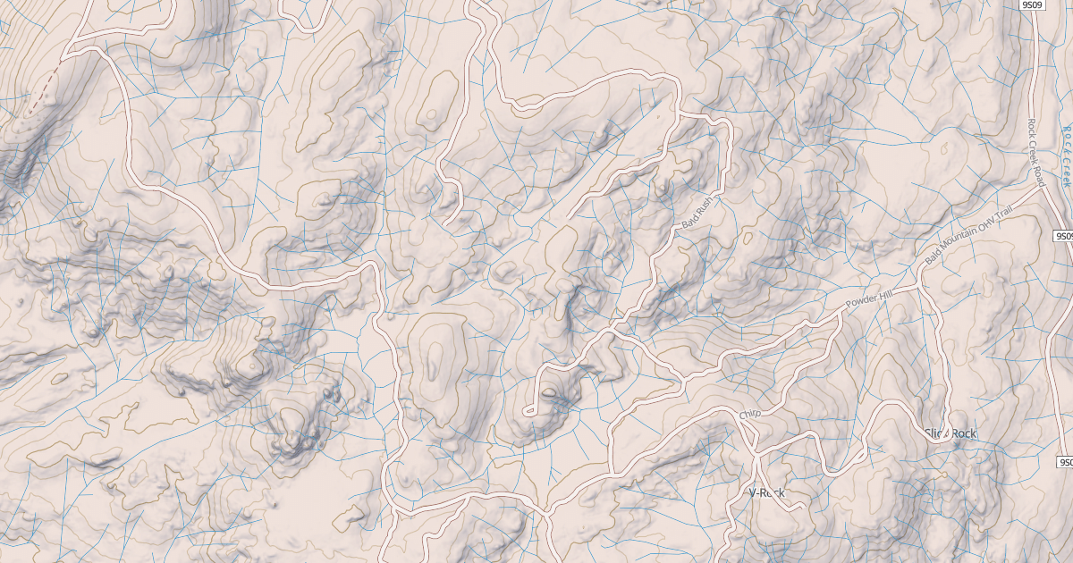 Map preview of BALD MOUNTAIN