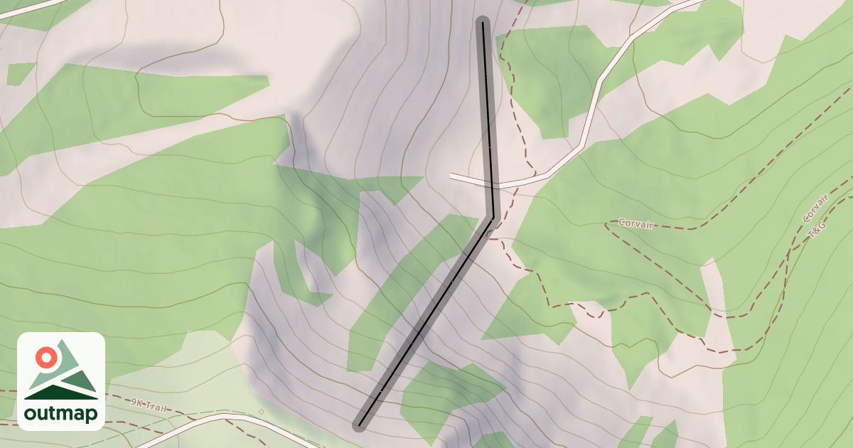 Map of Daly Chute 4
