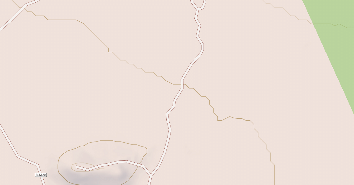 Map preview of BLM National GTLF Public Motorized Roads 24330085-bf60-437a-b3b4-1c6670c38283
