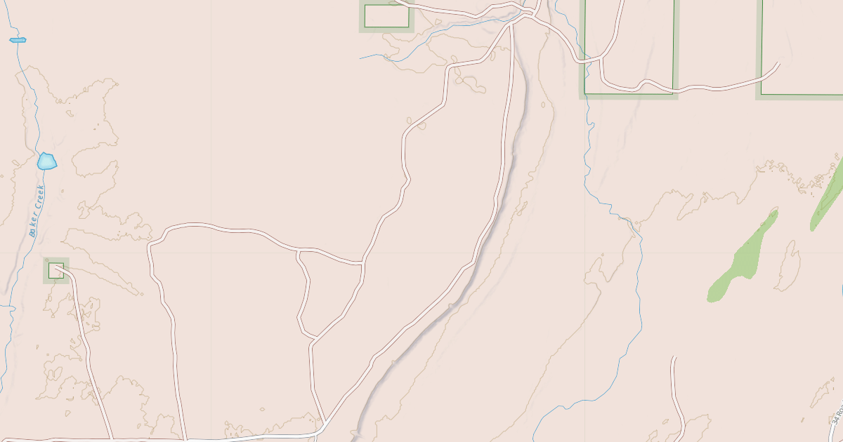 Map preview of BAKER CREEK (I-13)