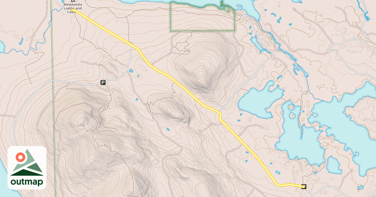 Map of Smithtown Road