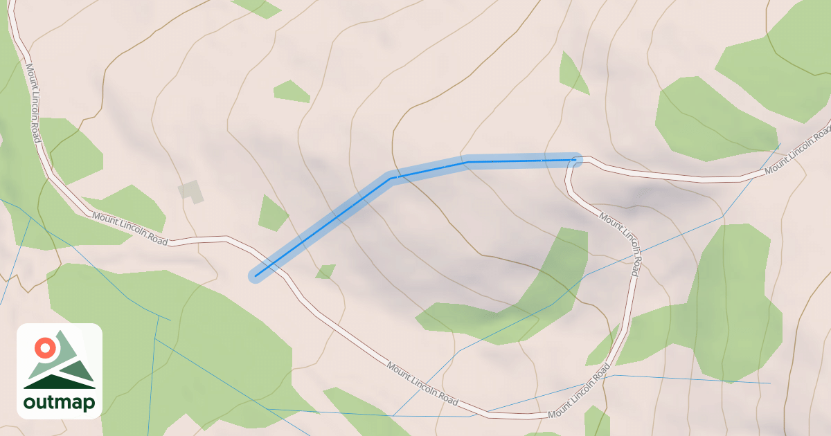 Map of Chase Ridge