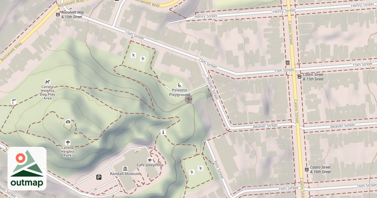 Map of Beaver Street Crack