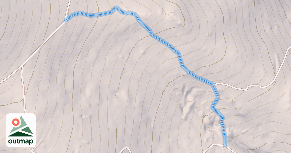 Map of South Meadow Leonard Cutoff