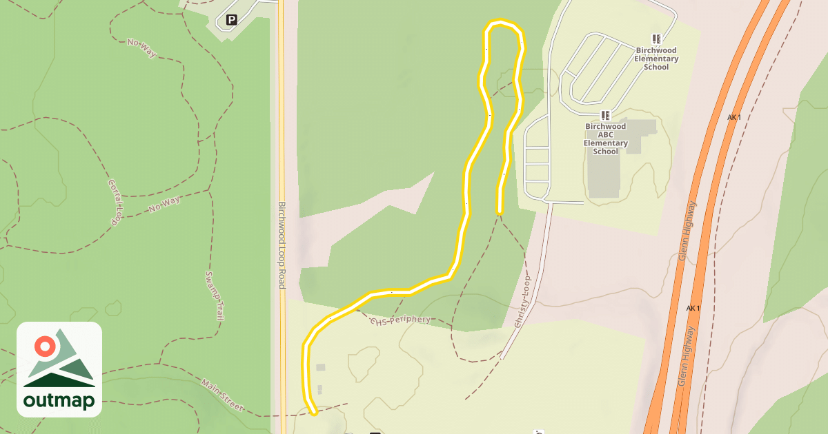 Map of Christy Loop
