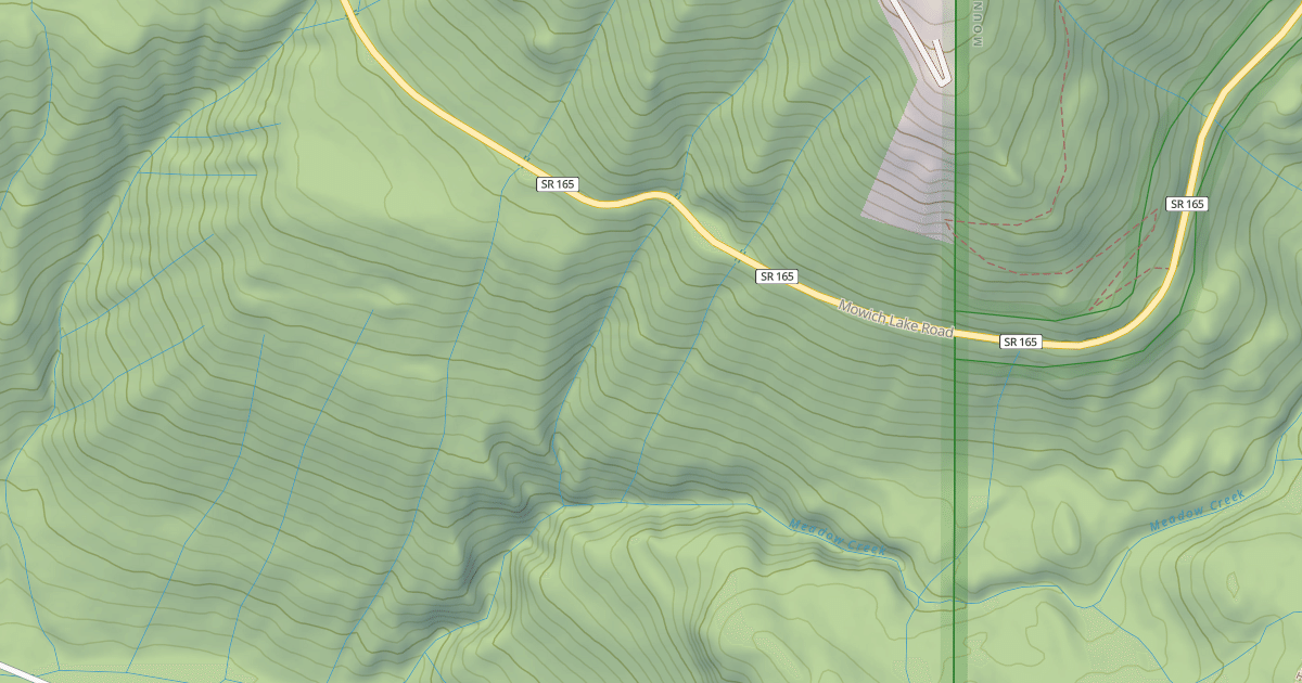 Map preview of USFS National Forest System Roads {5C9BEDCA-8744-41FA-B763-F2AEFDAF8B3D}