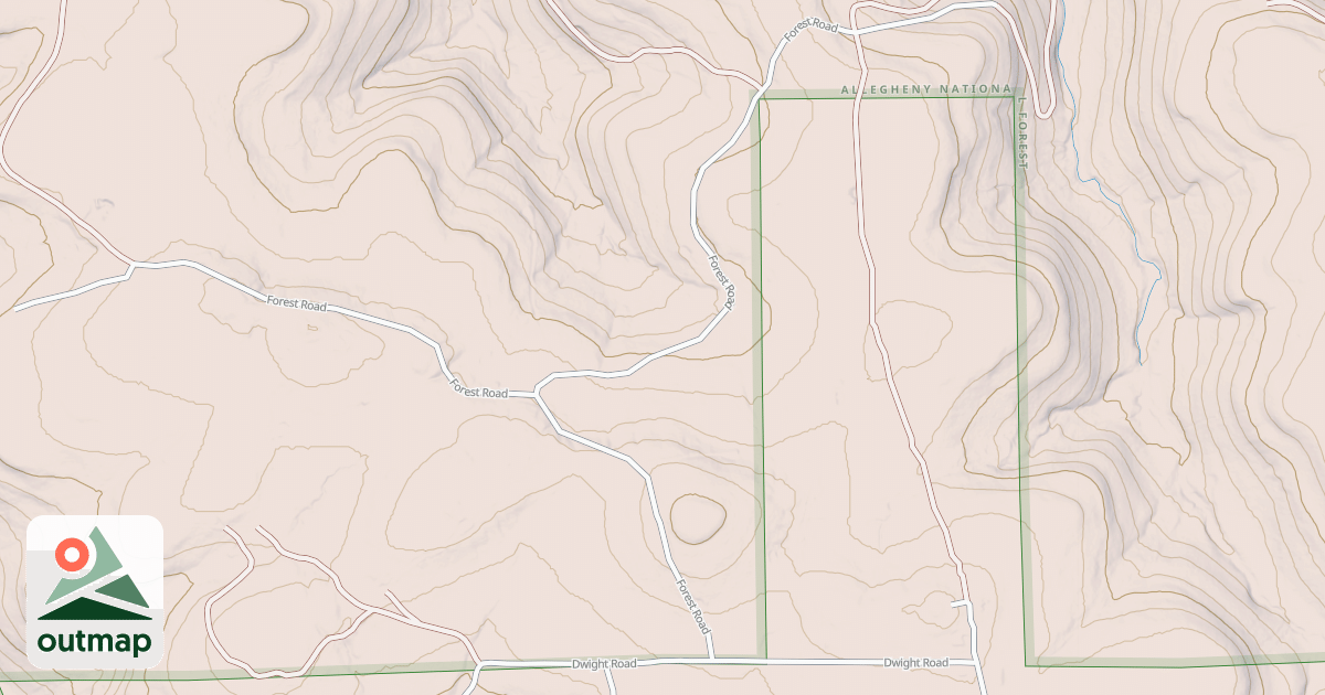 Map of MCDADE RUN