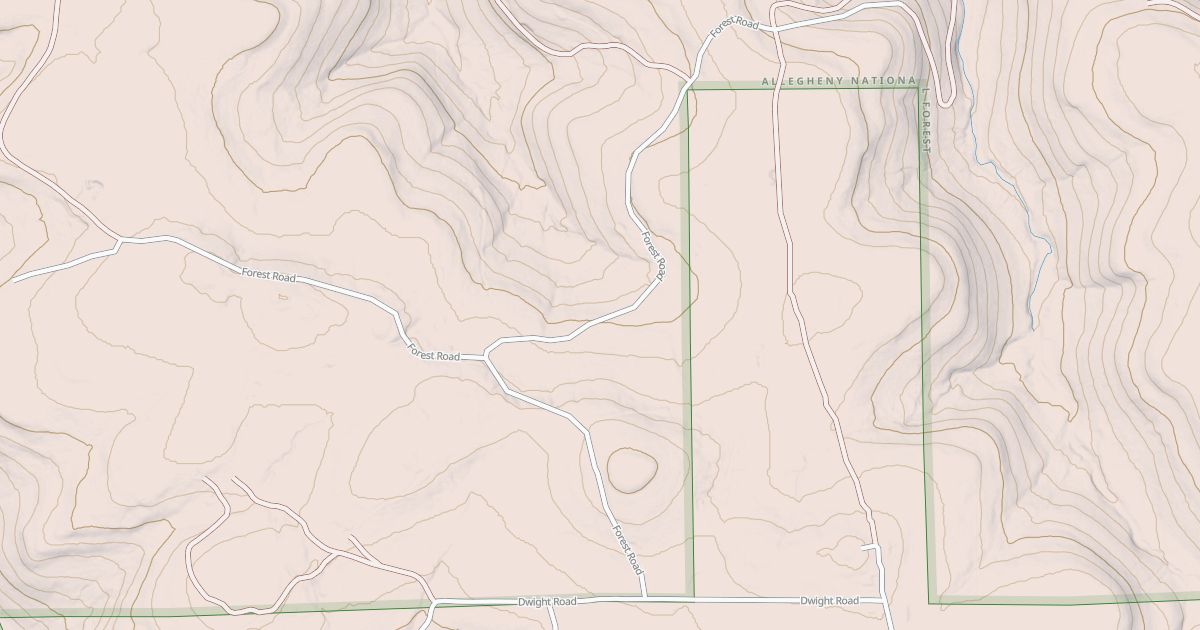 Map preview of MCDADE RUN