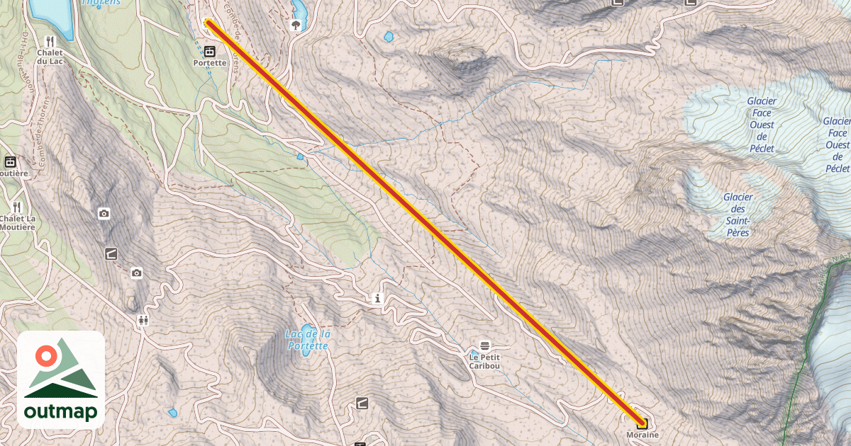 Map of Moraine