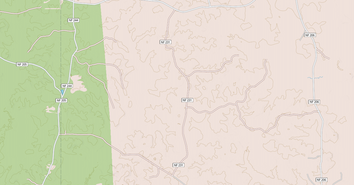Map preview of USFS Motor Vehicle Use Map Roads {E886EA14-E770-4C2A-A753-DE5DB6094F1B}