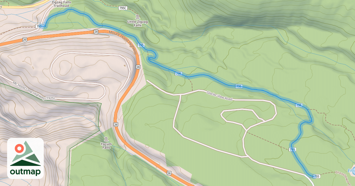 Map of Pioneer Bridle Trail #795