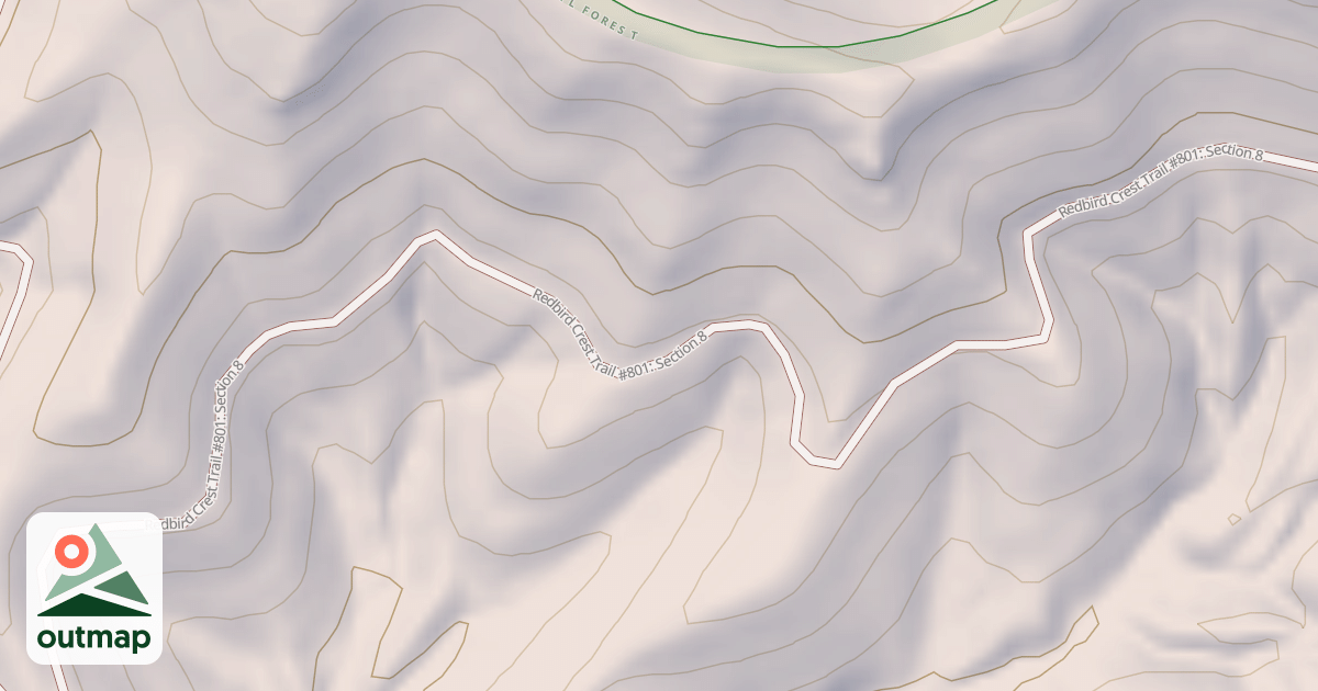 Map of Redbird Crest