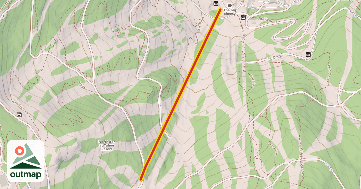 Map of Arrow Express