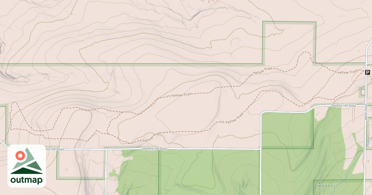 Map of West Almond Trail 11