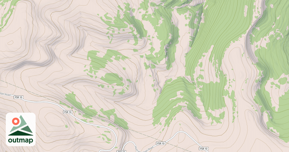 Map of TRAIL CREEK
