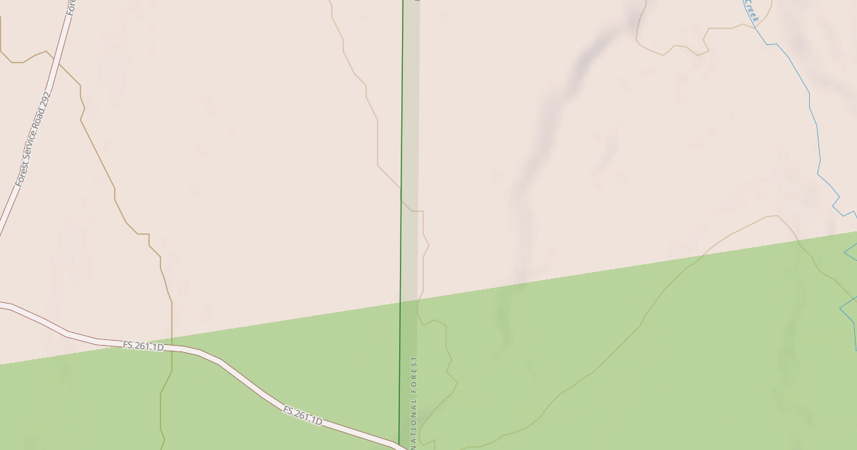 Map preview of CEDAR PASS JEEP 1B