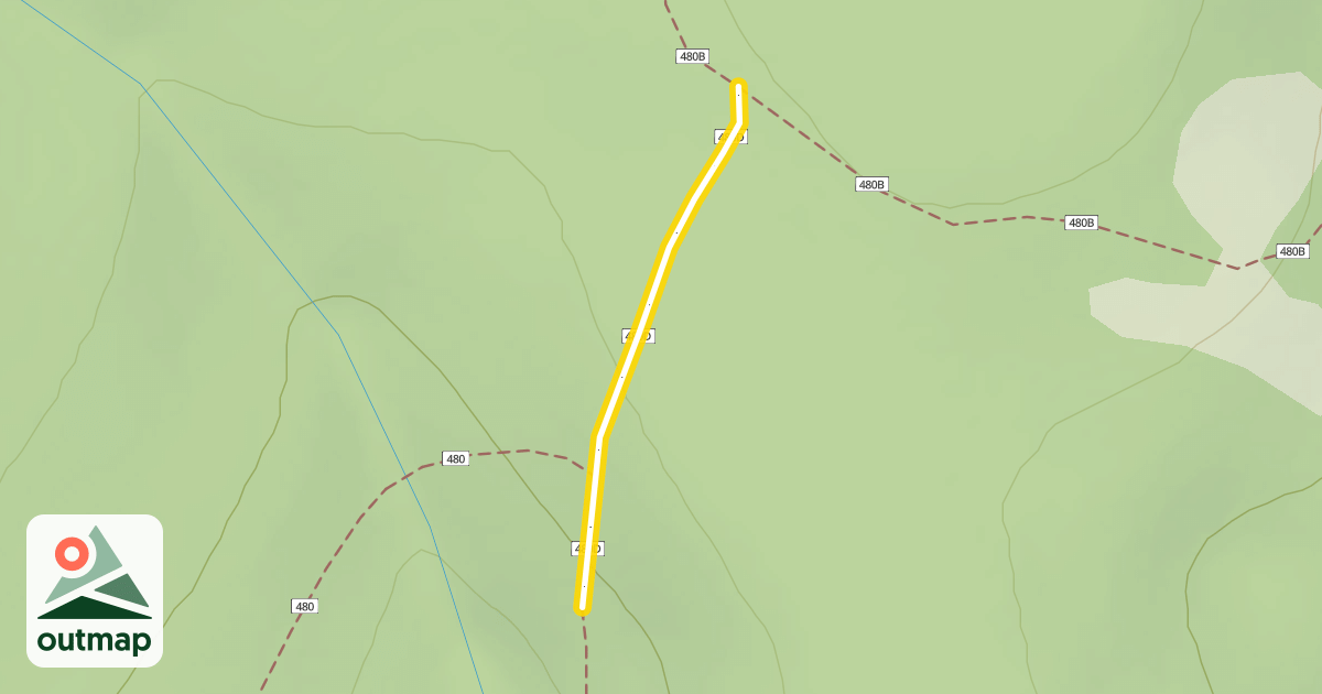Map of Meadow Cutoff