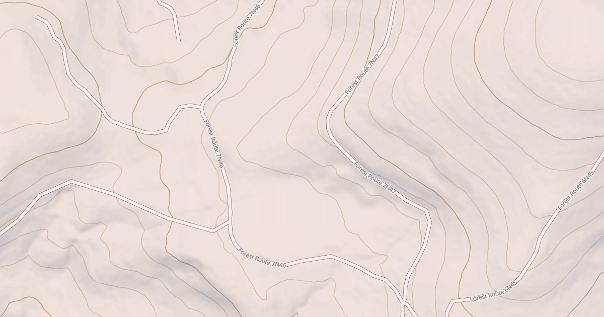Map preview of USFS Motor Vehicle Use Map Roads {A3F0152B-DEA9-4F53-AED3-3A9F898B296A}