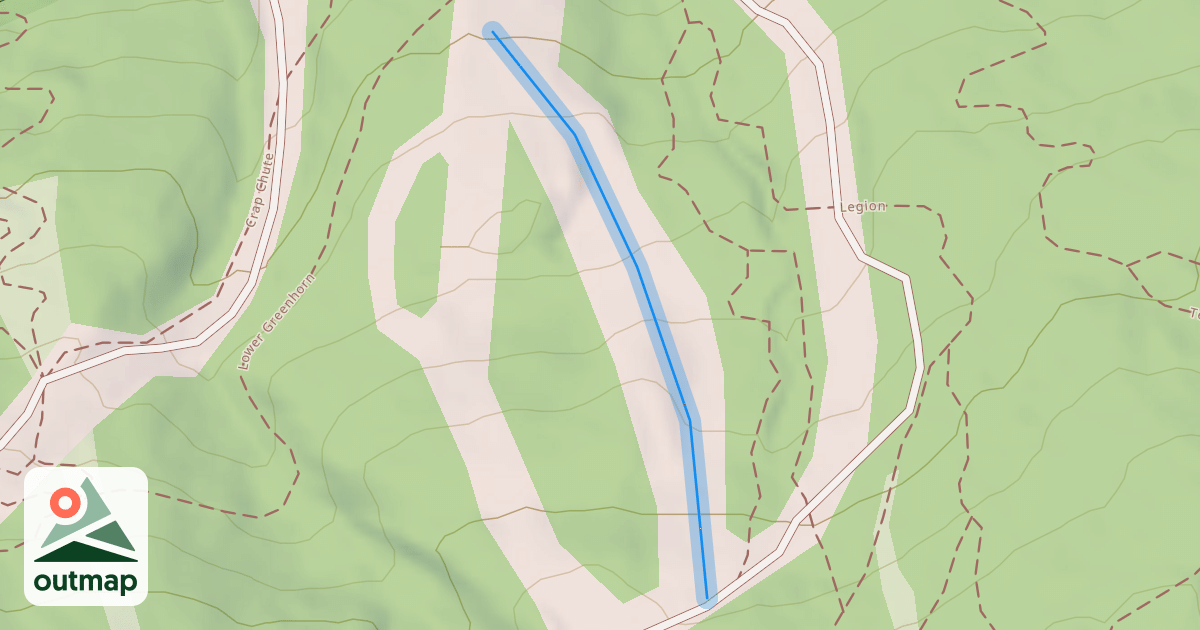 Map of Independence Pass