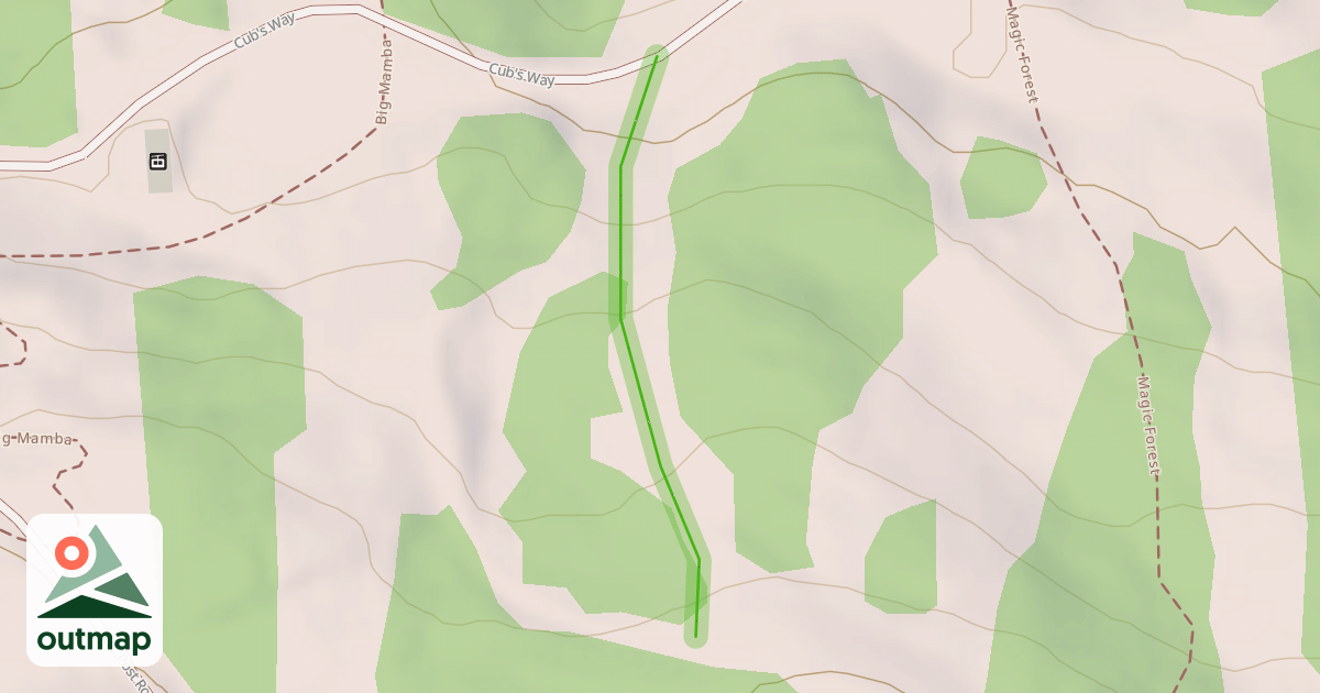 Map of Minnie's - Middle
