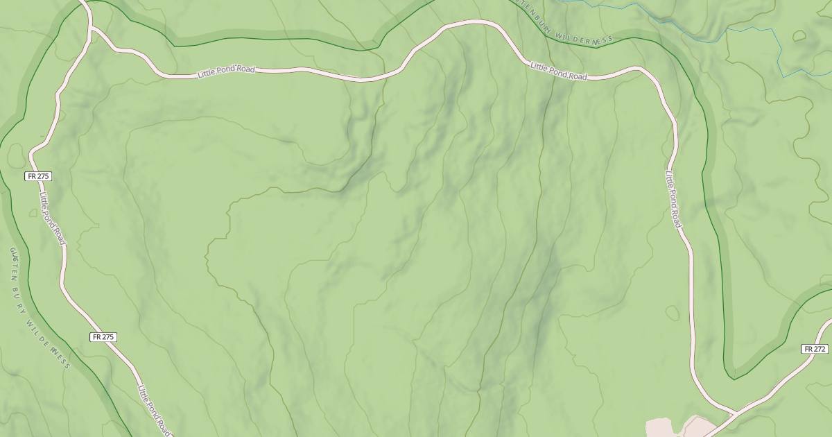 Map preview of Little Pond