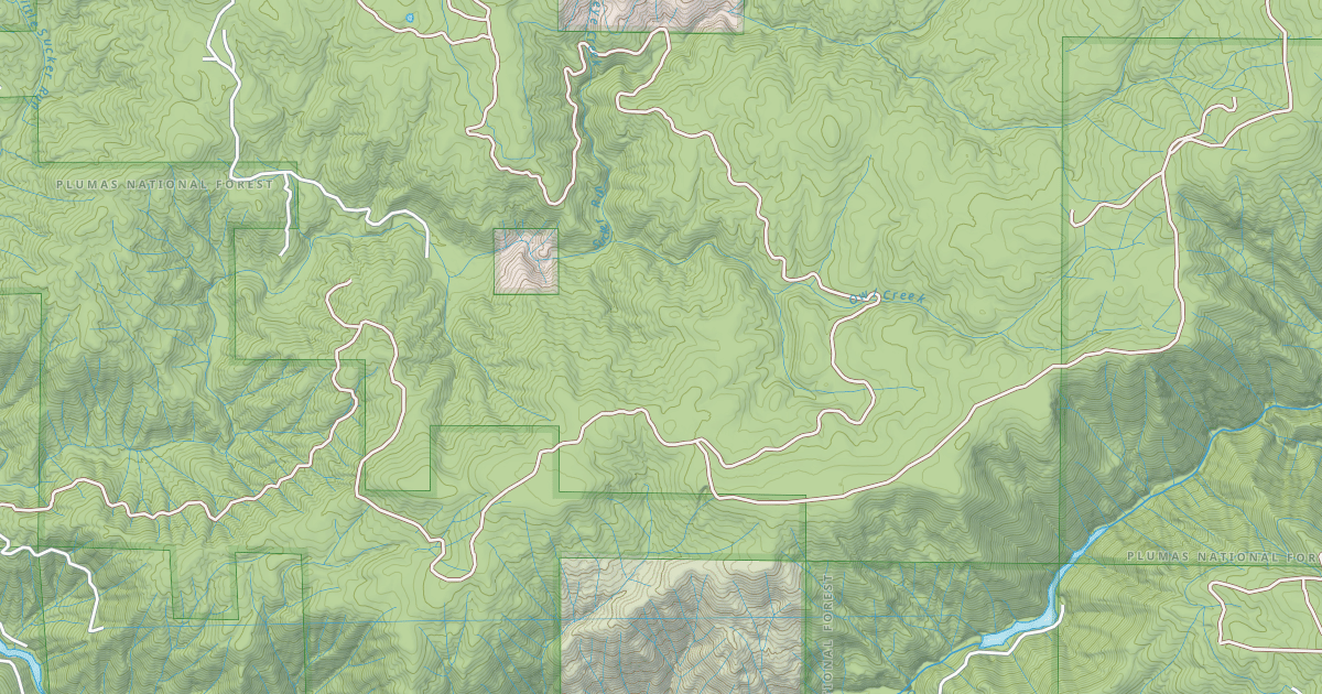 Map preview of PONDEROSA